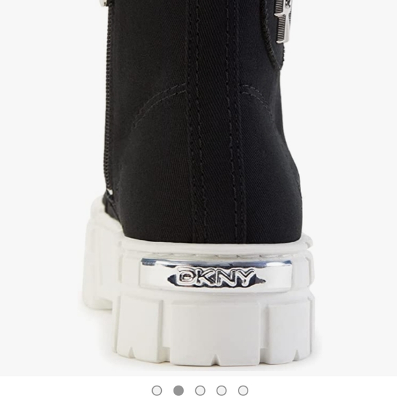 DKNY New Slip-on Combat Booties - Picture 4 of 12